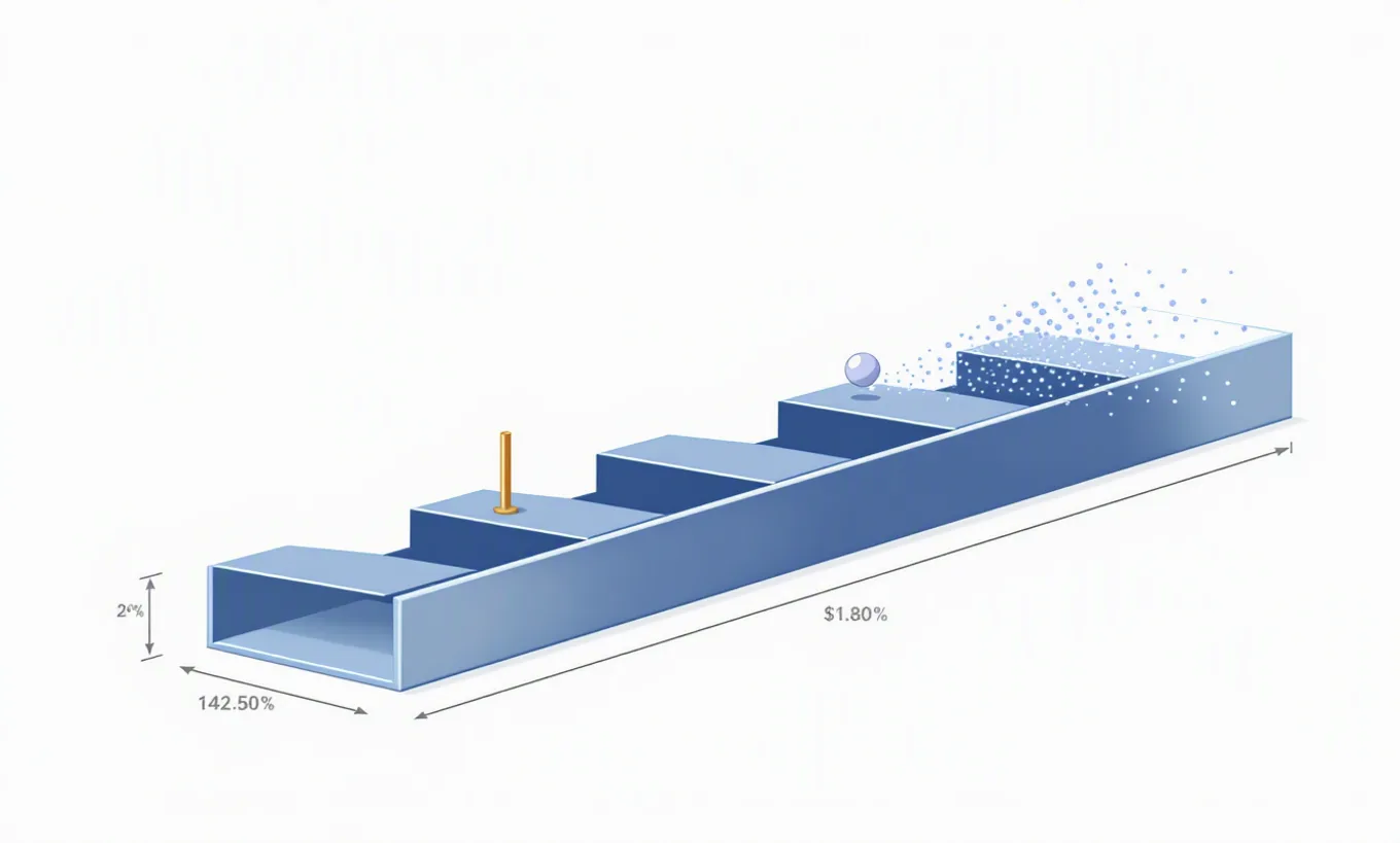 How to annualize returns and volatility: a wordless annotated mechanism illustration