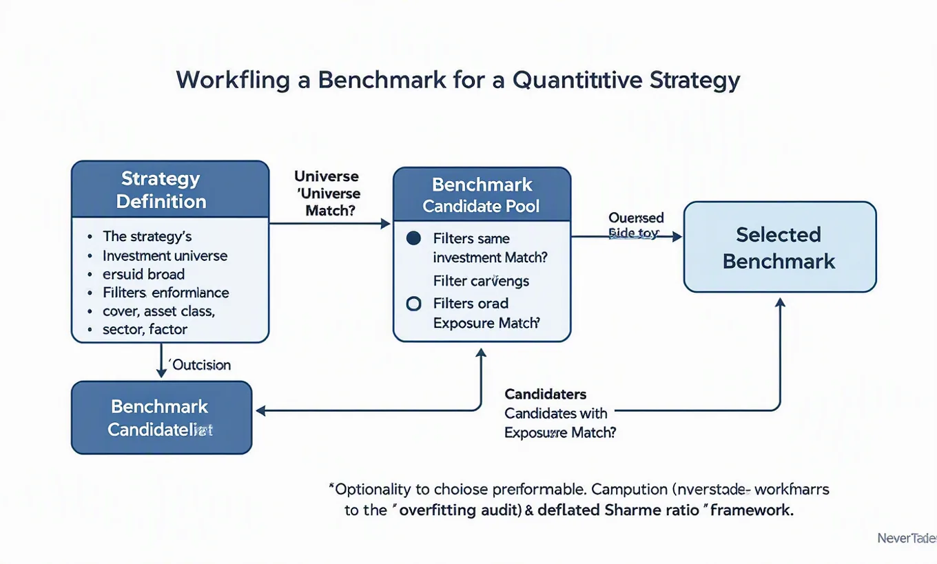 How to choose a benchmark for a strategy: a wordless diagram illustration