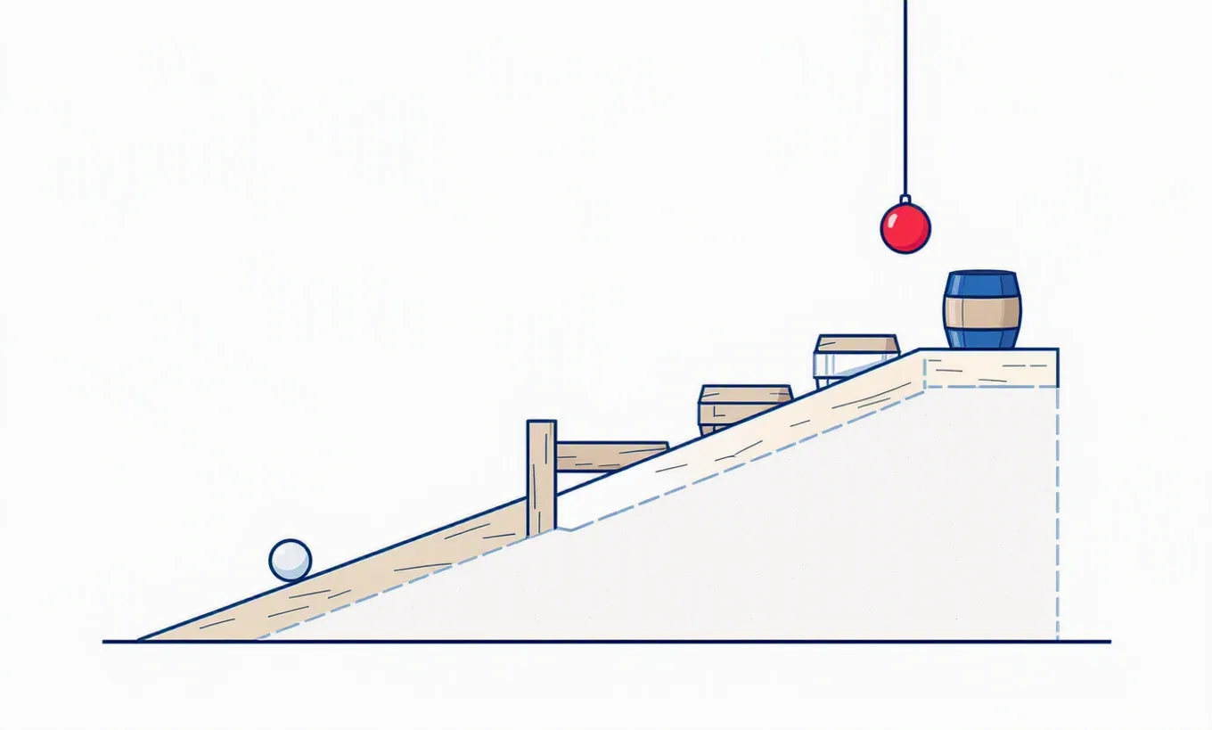 How to estimate slippage from data: a wordless annotated mechanism illustration