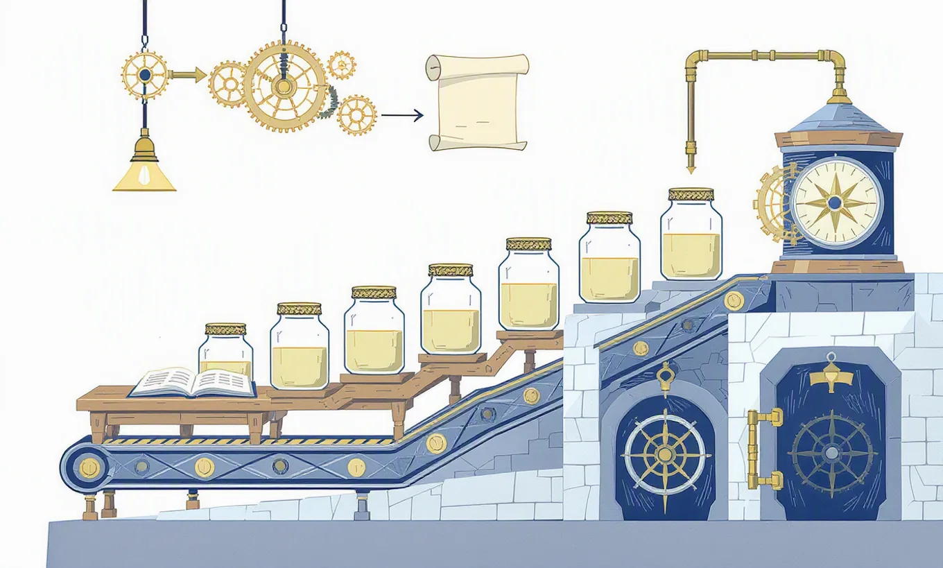 How to store market data for research: a wordless annotated mechanism illustration