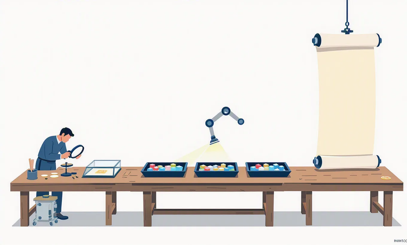 How to verify a data vendor's history: a wordless annotated mechanism illustration