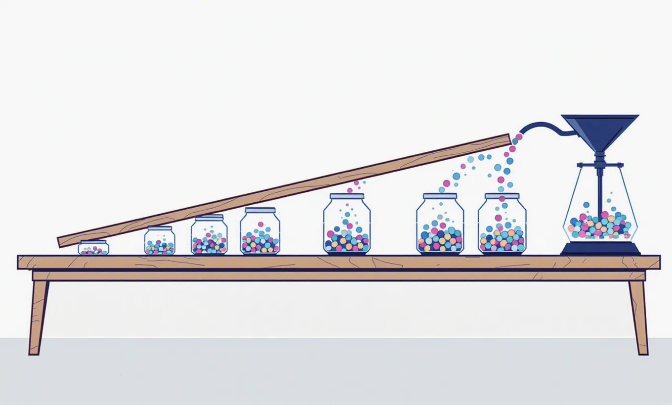 Why backtest start dates matter: a wordless annotated mechanism illustration
